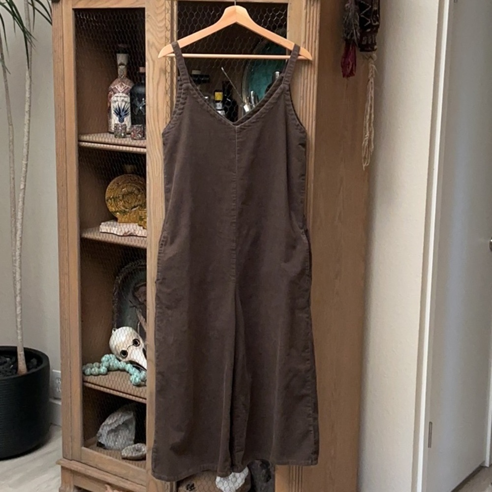 Billabong Windechaser Cord Jumpsuit in Green - Picture 5 of 14